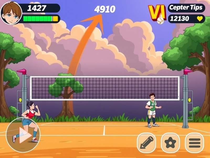 Victorious Volleyers Gameplay Screenshot